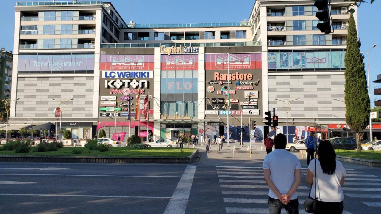 Apartament Diva Capitol Luxury Skopje Zewnętrze zdjęcie